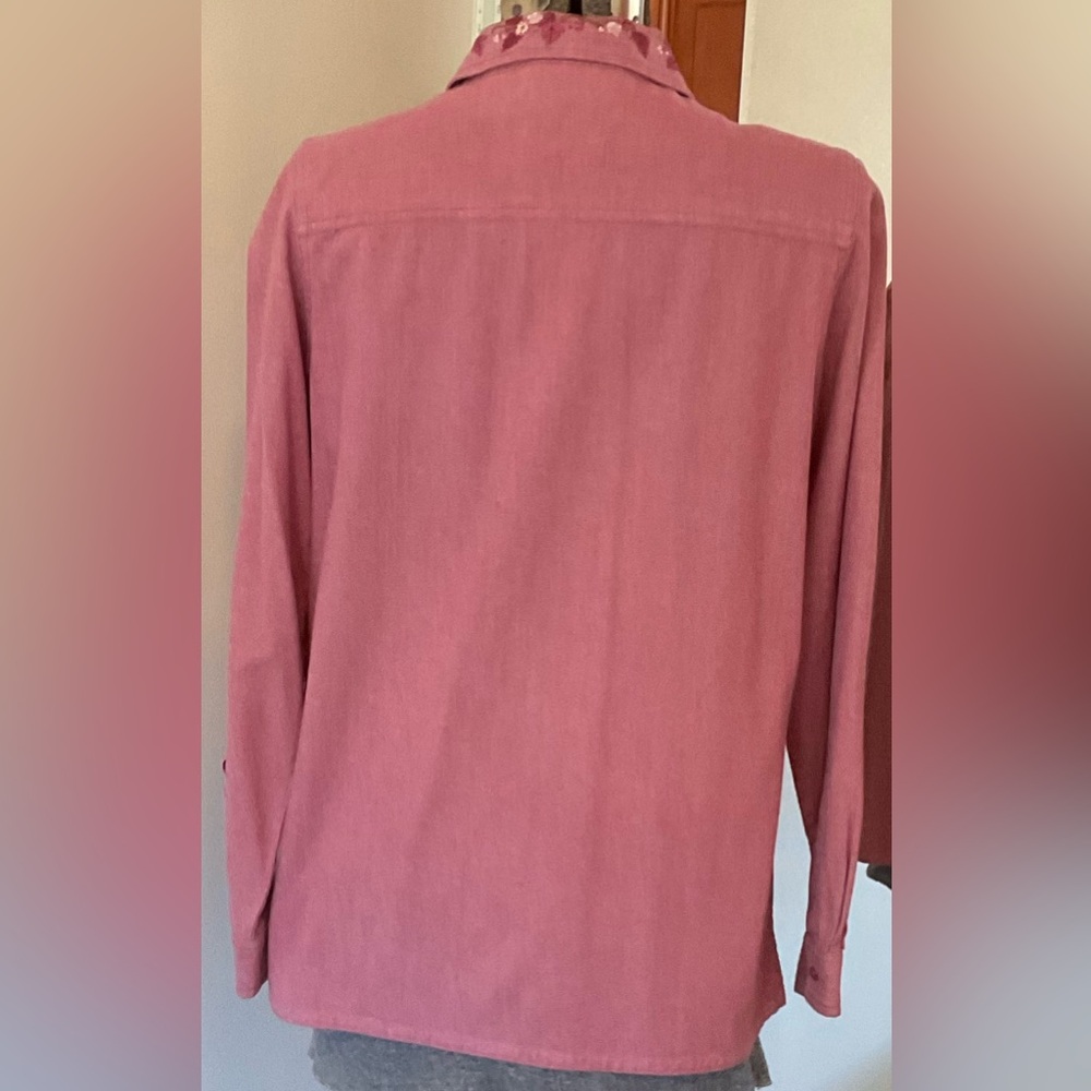Blair Vintage Embroidered Button Down Shirt - Picture 4 of 8